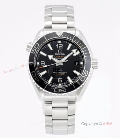 (VS Factory) Omega Seamaster Planet Ocean 39.5mm Ladies Replica Watch With Black Dial 